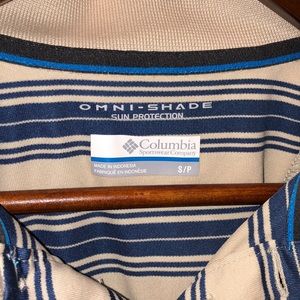 Columbia Omni-shade short sleeve shirt mens small